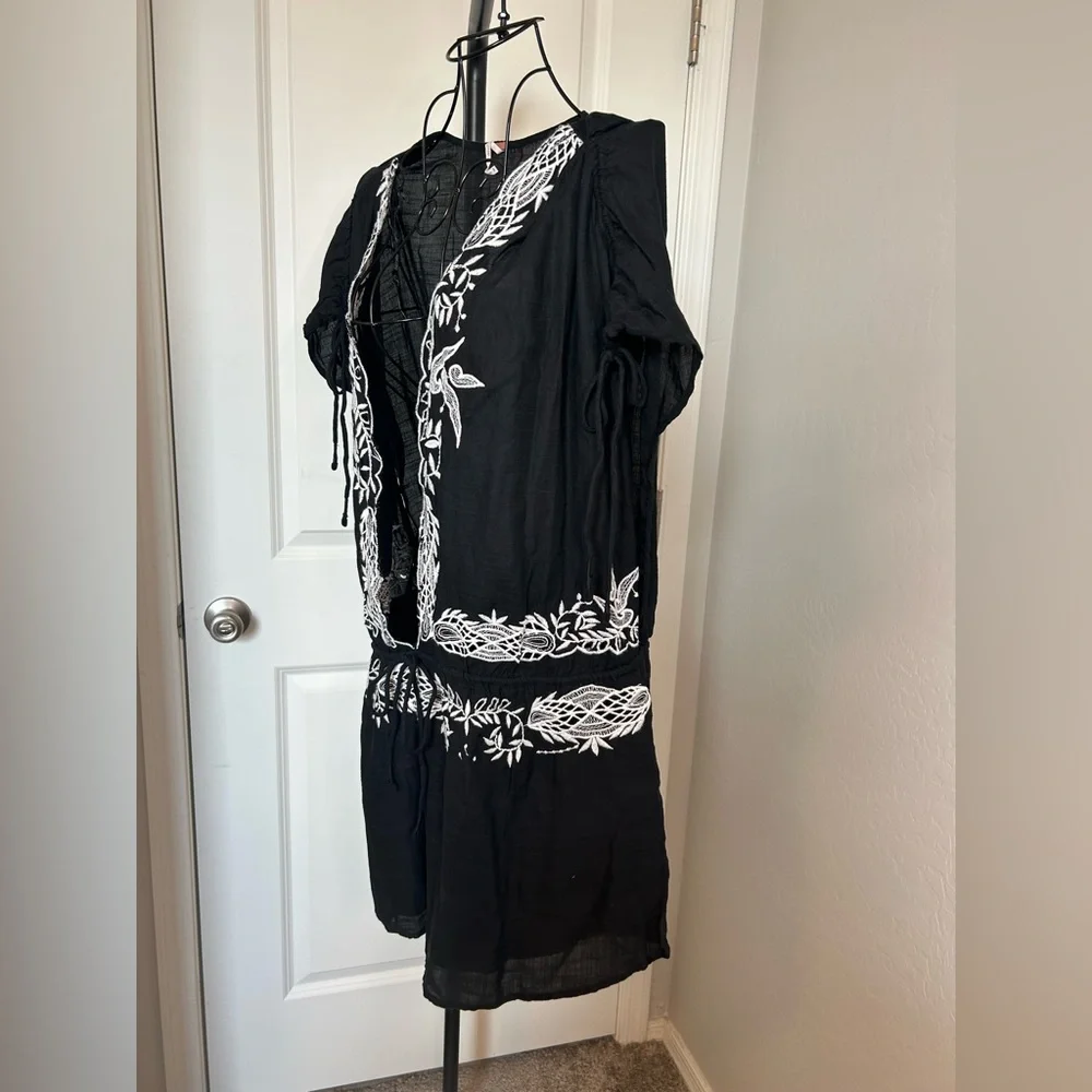 Free People Weila Embroidered Romper - Picture 7 of 17